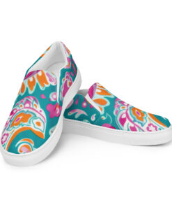 Women's Retro Paisley Canvas - FREE SHIPPING